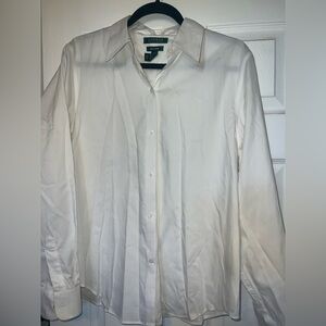 Lauren Ralph Lauren Classic White Dress Shirt